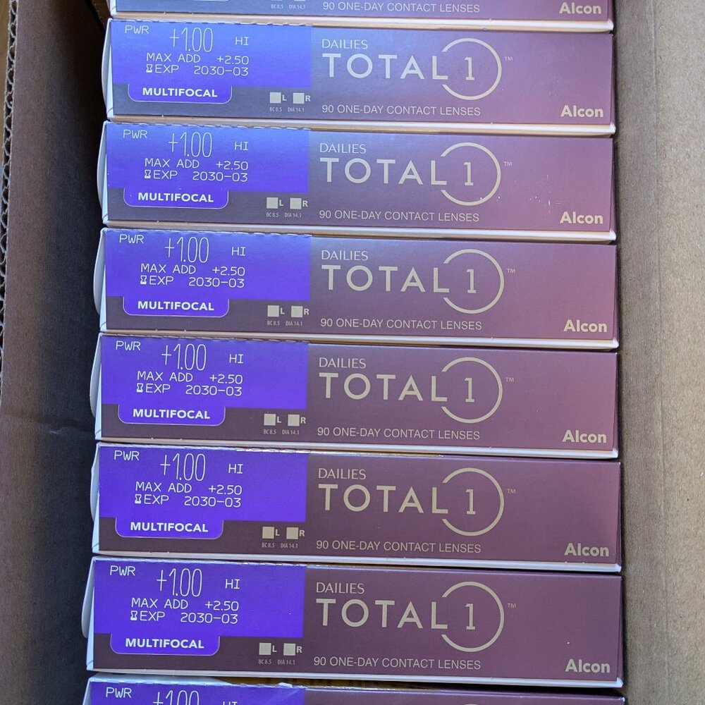 Contact Lenses -- New, unopened
